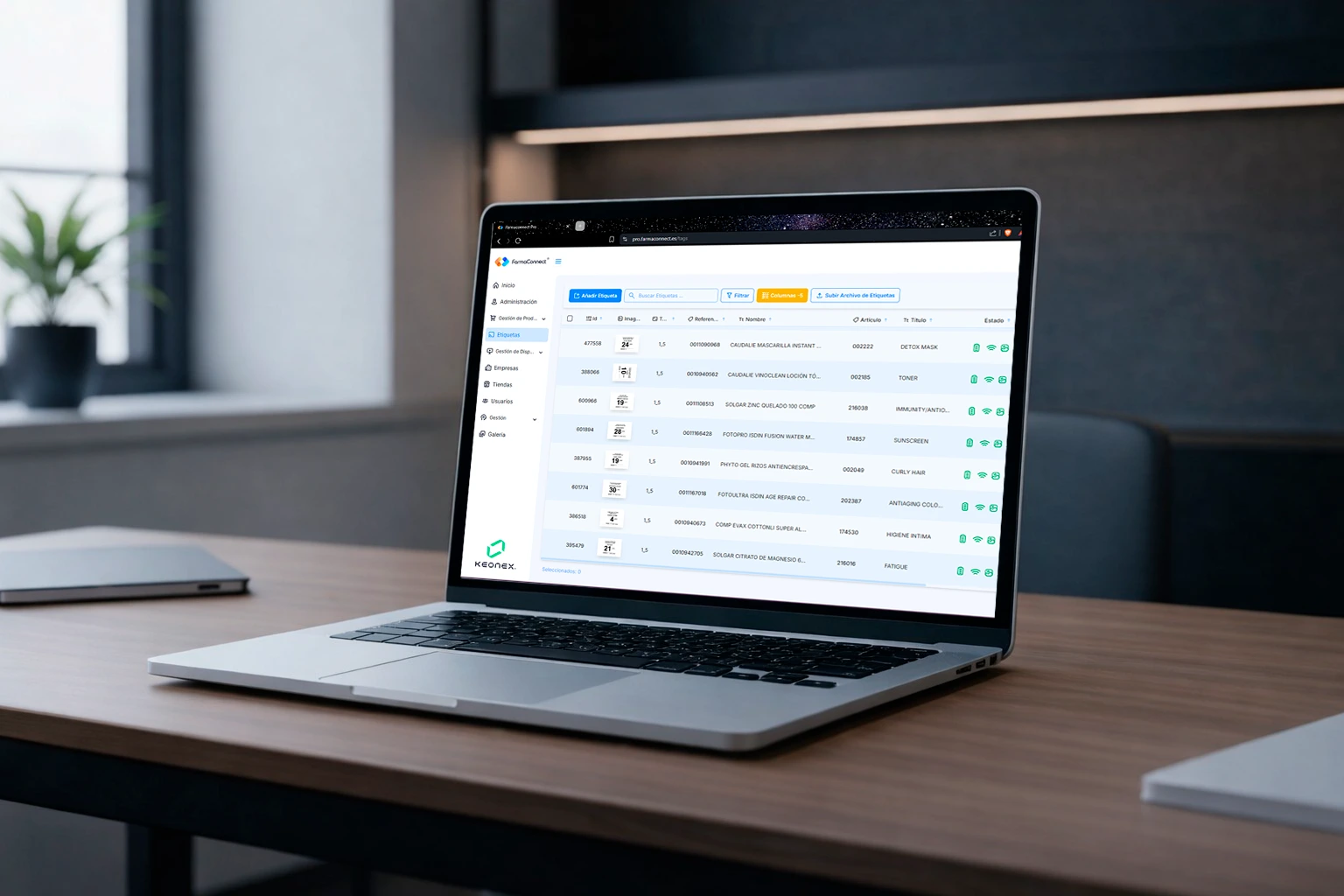 Plataforma cloud FarmaConnect